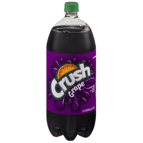 Is it Artificial Flavors Free? Crush Caffeine-free Grape Soda, 2 L