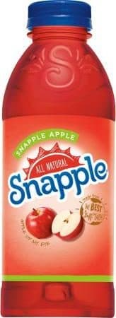 Snapple Juice Drink Snapple Apple