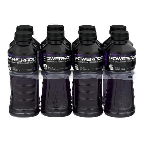 Powerade Sports Drink Electrolyte Enhanced Grape