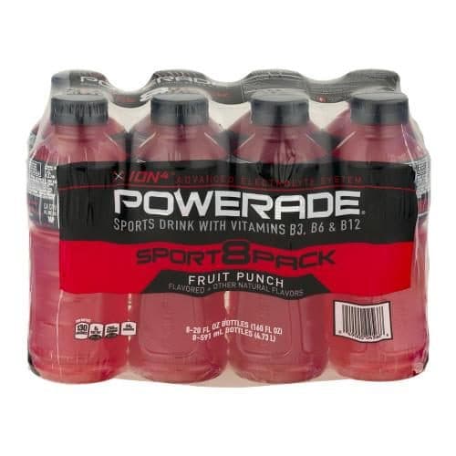 Powerade Sports Drink Electrolyte Enhanced Fruit Punch