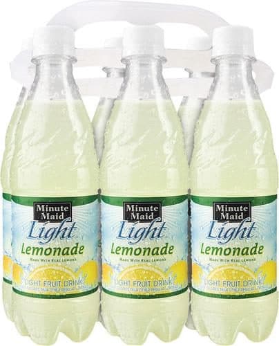 Minute Maid Light Lemonade Bottles