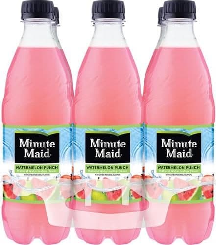 Minute Maid Watermelon Punch Bottles
