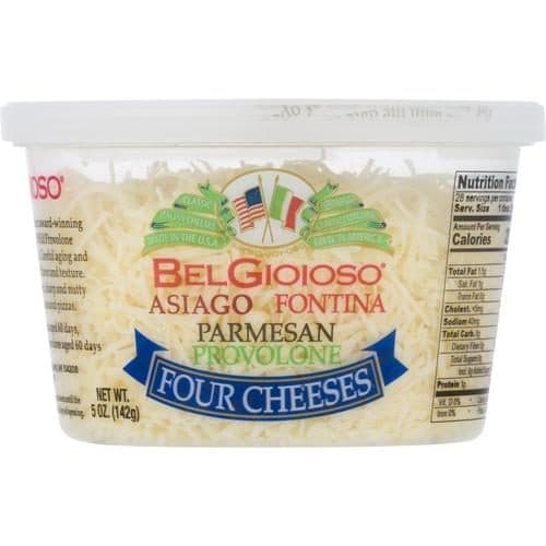 Belgioioso Freshly Shredded 4-Cheese Blend