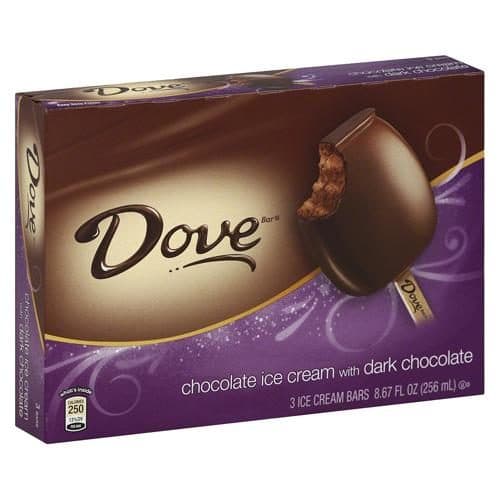 Dove - Dark Choc Bar Ice Cream
