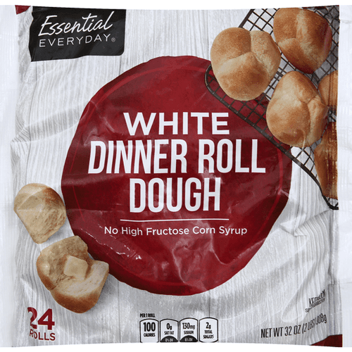 Essential Everyday Dinner Dough, Roll, White