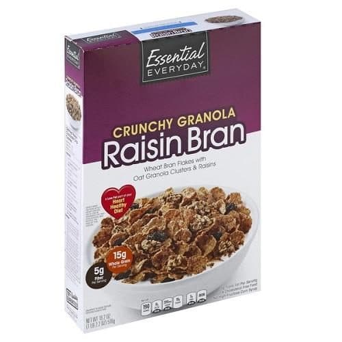 Essential Everyday Crunchy Granola Raisin Bran