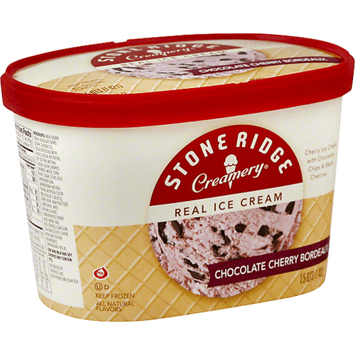Stoneridge Creamery Ice Cream, Chocolate Cherry Bordeaux