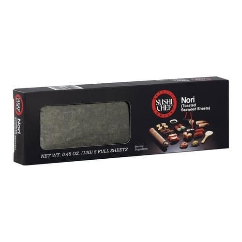 Sushi Chef Nori Toasted Seaweed Sheets