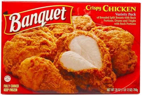Banquet Chicken Breast Strips, Whole Grain