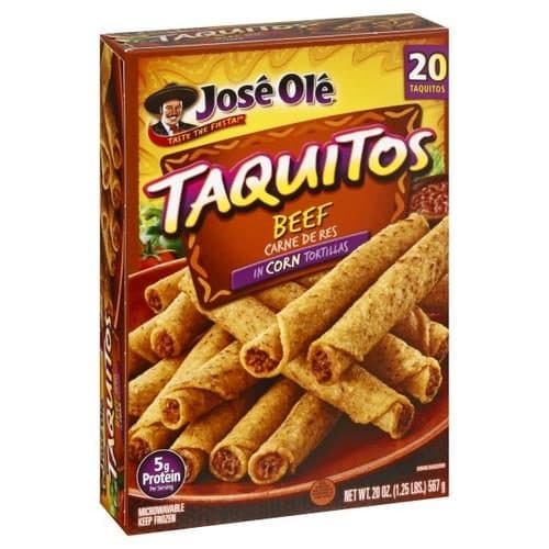 Jose Ole Beef Corn Taquitos