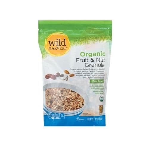 Wild Harvest Granola, Organic, Fruit & Nut