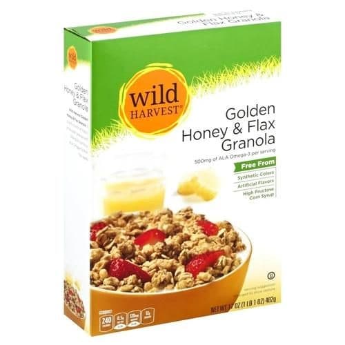 Wild Harvest Granola, Golden Honey & Flex