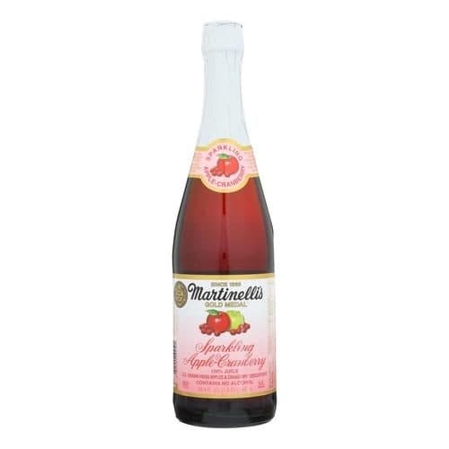 Martinellis Juice Gold Medal Sparkling Apple Cranberry