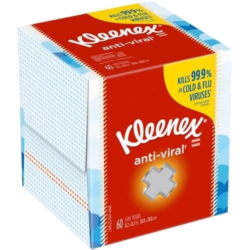 Kleenex Anti-Viral 3-Ply Tissues