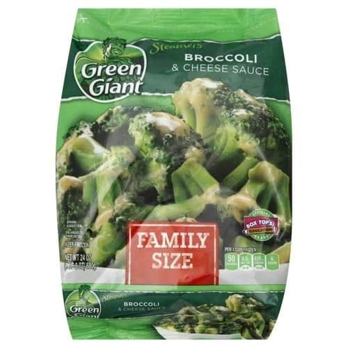 Green Giant Steamers Broccoli & Cheese Sauce Family Size