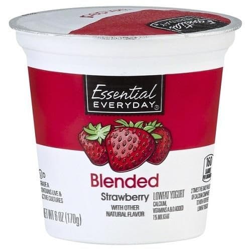 Essential Everyday Lowfat Strawberry Yogurt