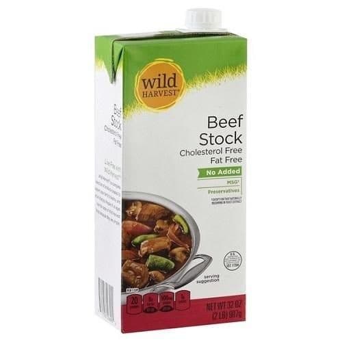 Wild Harvest Beef Stock, Fat Free