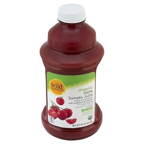 Wild Harvest 100% Juice, Tomato, Organic