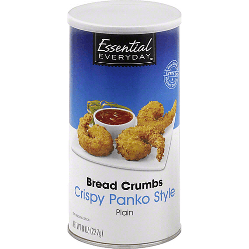 Essential Everyday Crispy Panko Plain Bread Crumbs