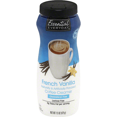 Essential Everyday Coffee Creamer, Non-Dairy, French Vanilla