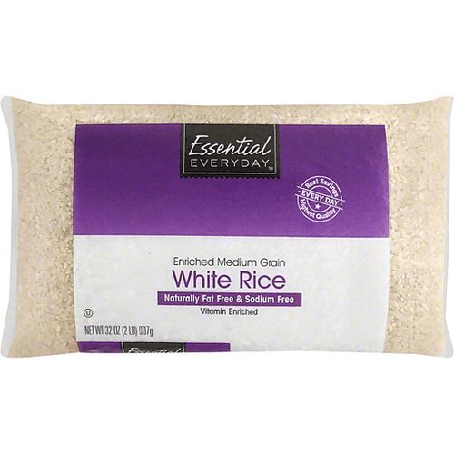 Essential Everyday White Rice, Medium Grain, Enriched
