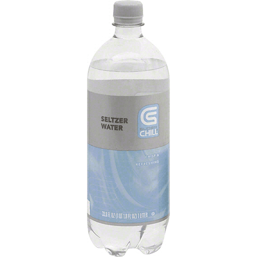 Super Chill Seltzer, Zero Calorie, Unflavored