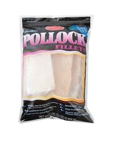 Wholey Pollock, Fillets, Alaskan