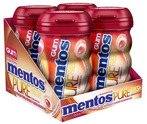 Mentos Gum, Sugar Free, Cinnamon
