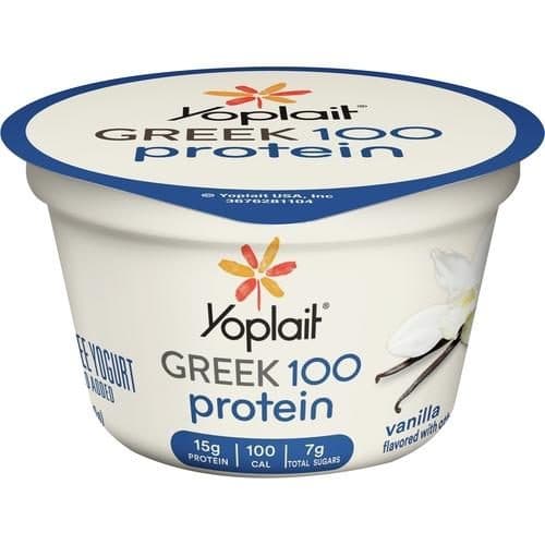 Yoplait Yogurt, Fat Free, Vanilla, Greek 100 Protein
