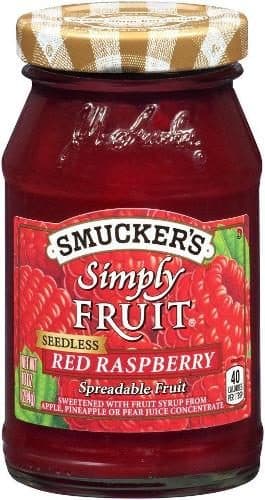 Smuckers Simply Fruit Raspberry Seedless