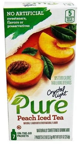Crystal Light - Pure Peach Iced Tea