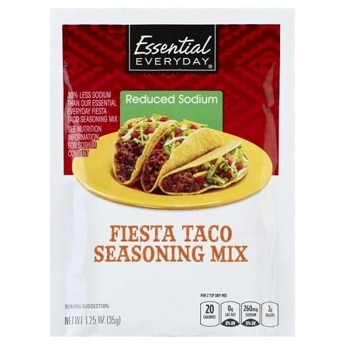 Essential Everyday Reduced Sodium Fiesta Taco Seasoning