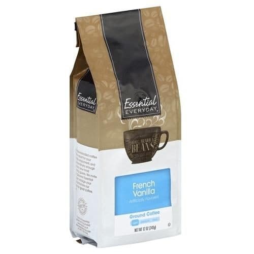 Essential Everyday Coffee, Ground, Light, French Vanilla