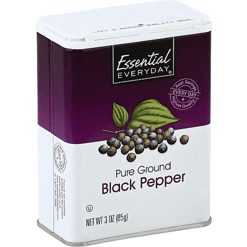 Essential Everyday Black Pepper, Pure Ground
