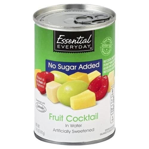 Essential Everyday No Sugar Added Fruit Cocktail In Water