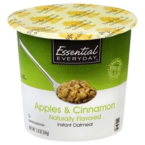 Essential Everyday Instant Oatmeal, Apples & Cinnamon