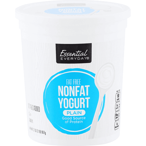 Essential Everyday Nonfat Plain Yogurt Tub