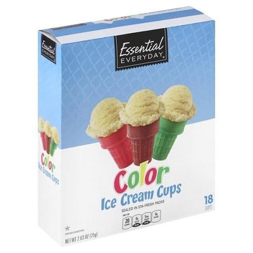 Essential Everyday Colored Ice Cream