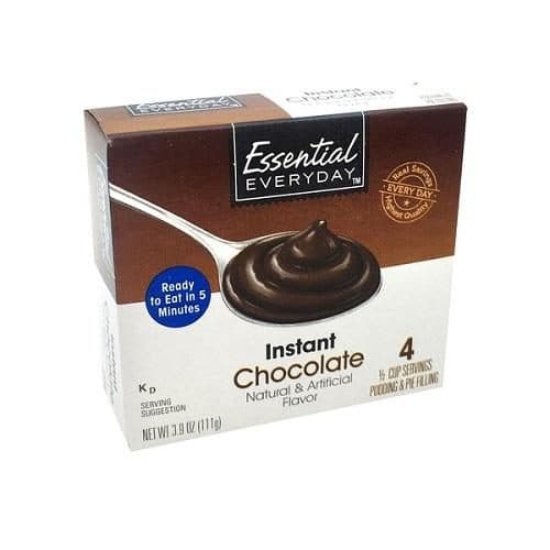 Essential Everyday Sugar Free Instant Chocolate Pudding