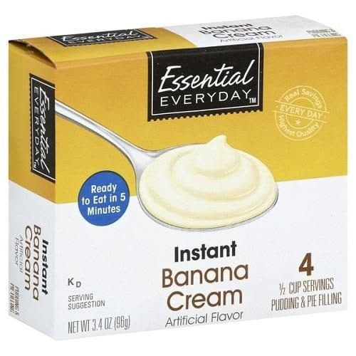 Essential Everyday Pudding & Pie Filling, Instant, Banana