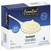 Essential Everyday Instant Vanilla Pudding & Pie Filling