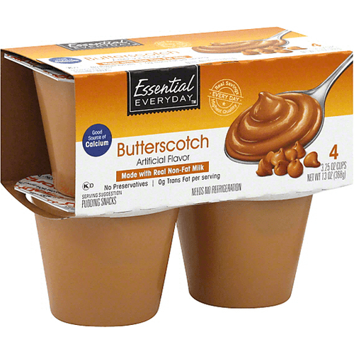 Essential Everyday Pudding Snacks, Butterscotch