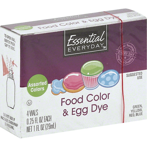 Essential Everyday Food Color & Egg Dye