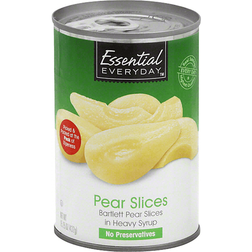 Essential Everyday Pears Bartlett Halved In Heavy Syrup