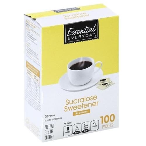 Essential Everyday Sweetener Sucralose Calorie Free Pket