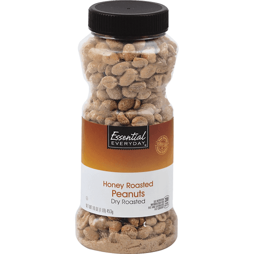 Essential Everyday Peanuts, Dry Roasted, Honey Roasted