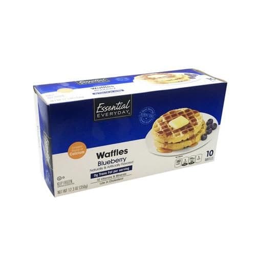 Essential Everyday Blueberry Waffles