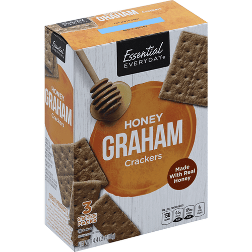 Essential Everyday Graham Crackers, Honey, Stay Fresh