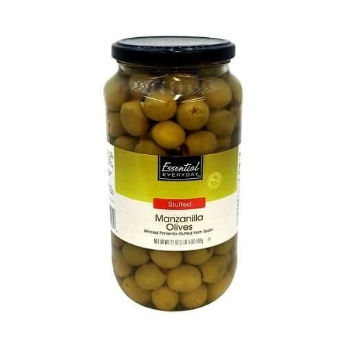 Essential Everyday Olives Green Stuffed