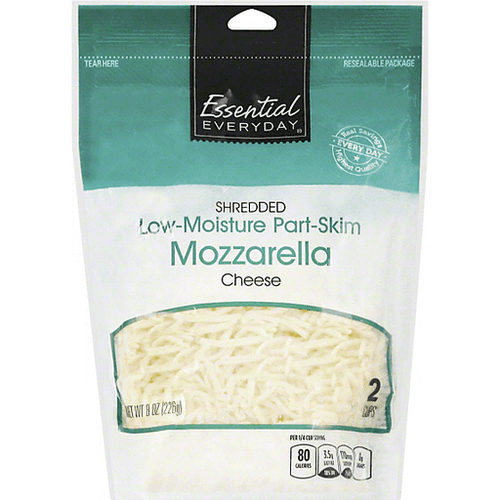 Essential Everyday Cheese, Mozzarella, Classic Cut